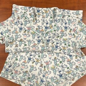 Roller Rabbit Pajamas CHARLESTON, SC edition.  Size XXS